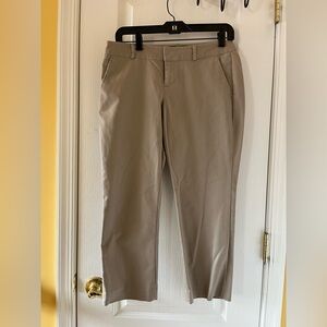 Banana Republic Tan Cropped Pants
